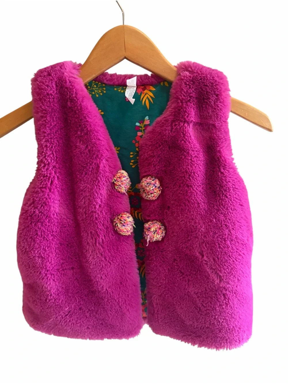 Matilda Jane Girl's size 6 Good to Faux Reversible Vest 2019 Fall/Winter